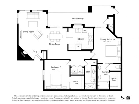 a floor plan of a house